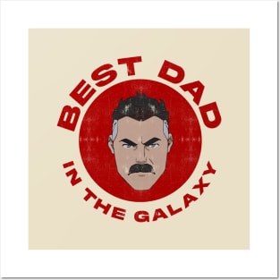Best Dad in the Galaxy Posters and Art
